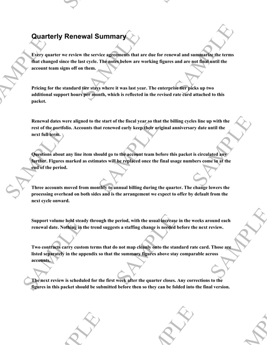 Scattered Watermark