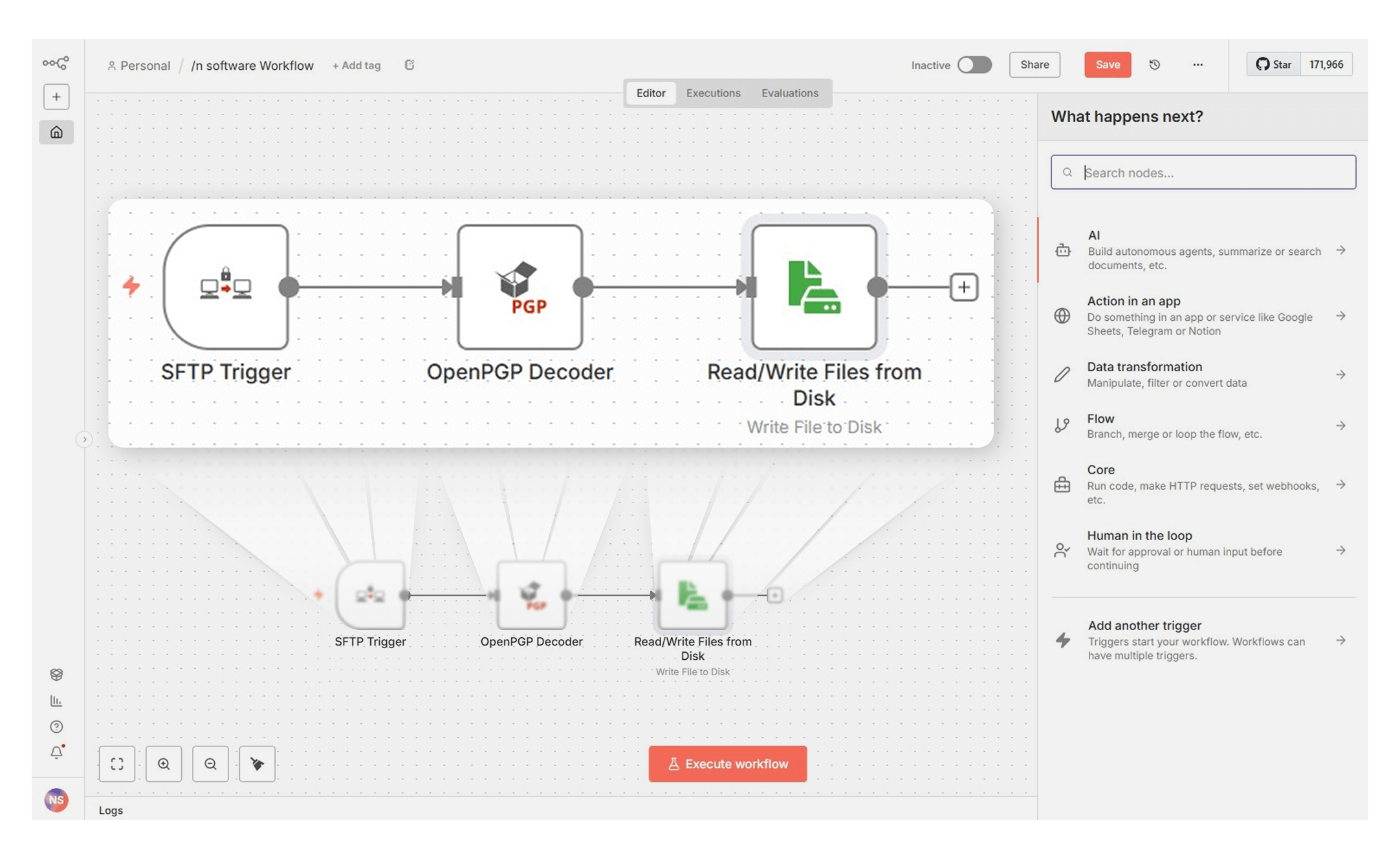 Enterprise n8n<br>Node Library